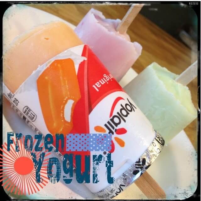 Frozen Yogurt Pops
