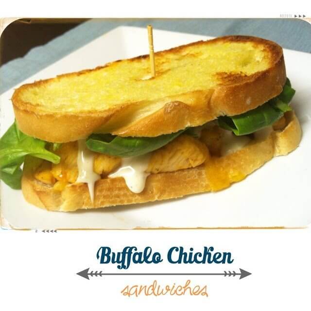 Buffalo Chicken Sandwiches