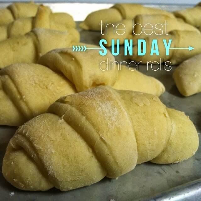 The BEST Sunday Dinner Rolls