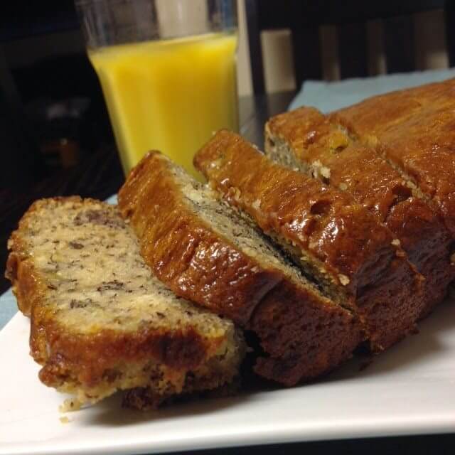 Easy Gooey Banana Bread