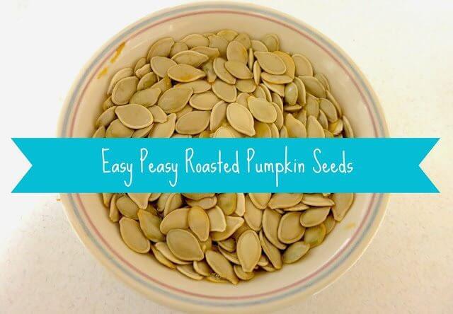 Easy Peasy Roasted Pumpkin Seeds