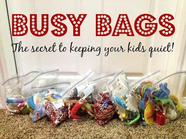 Busy Bags The Secret to Keeping Your Kids Quiet