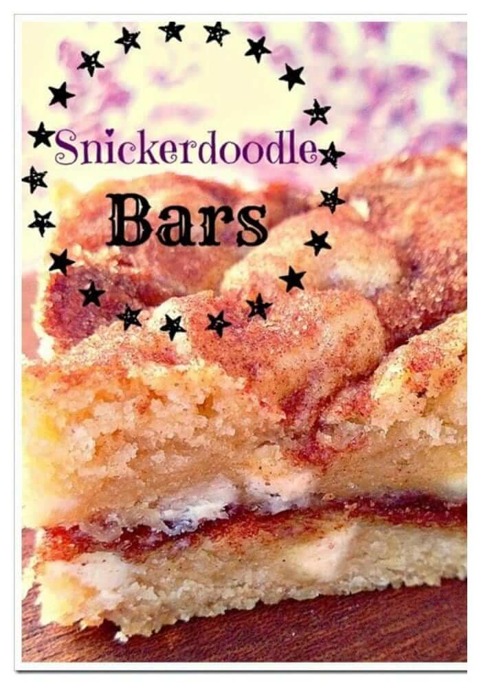 Snickerdoodle Bars