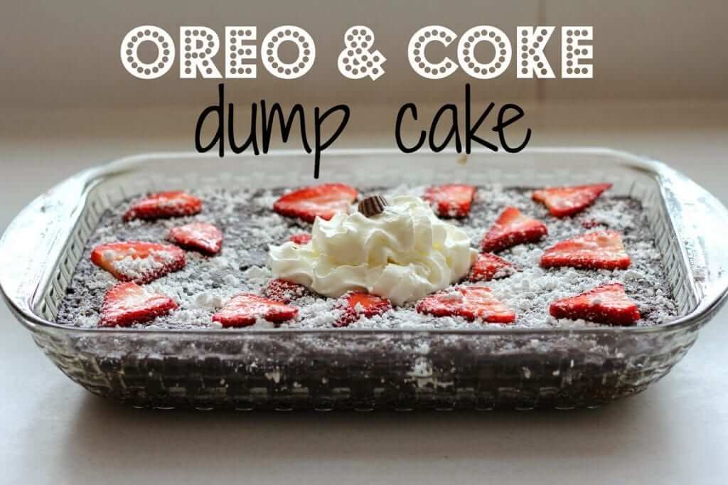 OREO and Coke Dump Cake