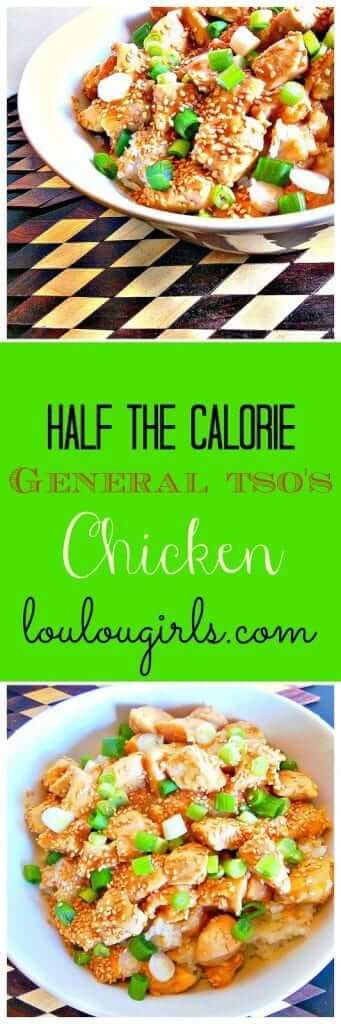 Half The Calorie General Tsos Chicken