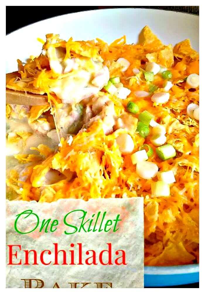 One Skillet Enchilada Bake