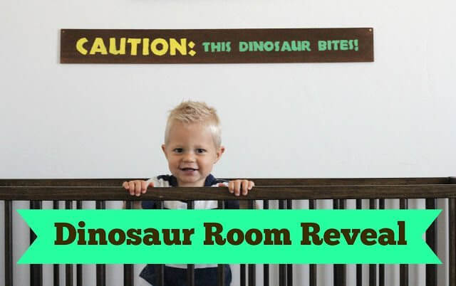 Dinosaur Room Reveal