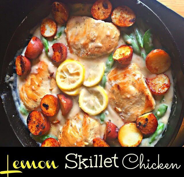 Lemon Skillet Chicken