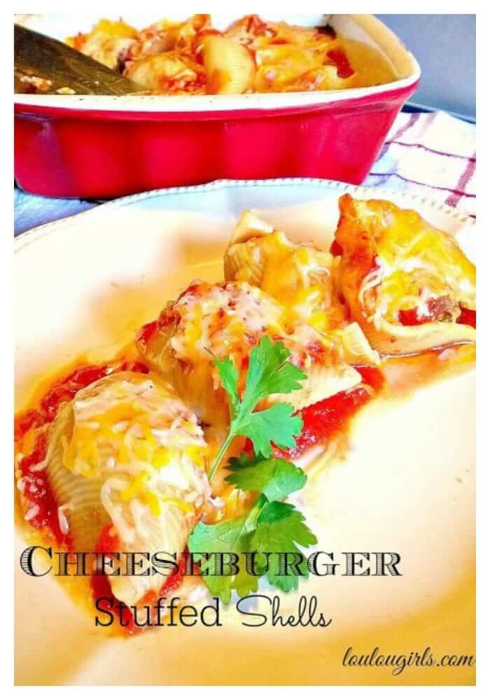 Cheeseburger Stuffed Shells