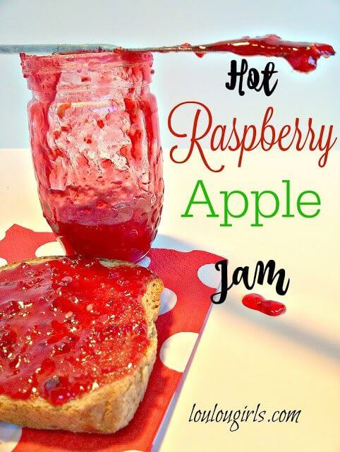 Hot Raspberry Apple Jam