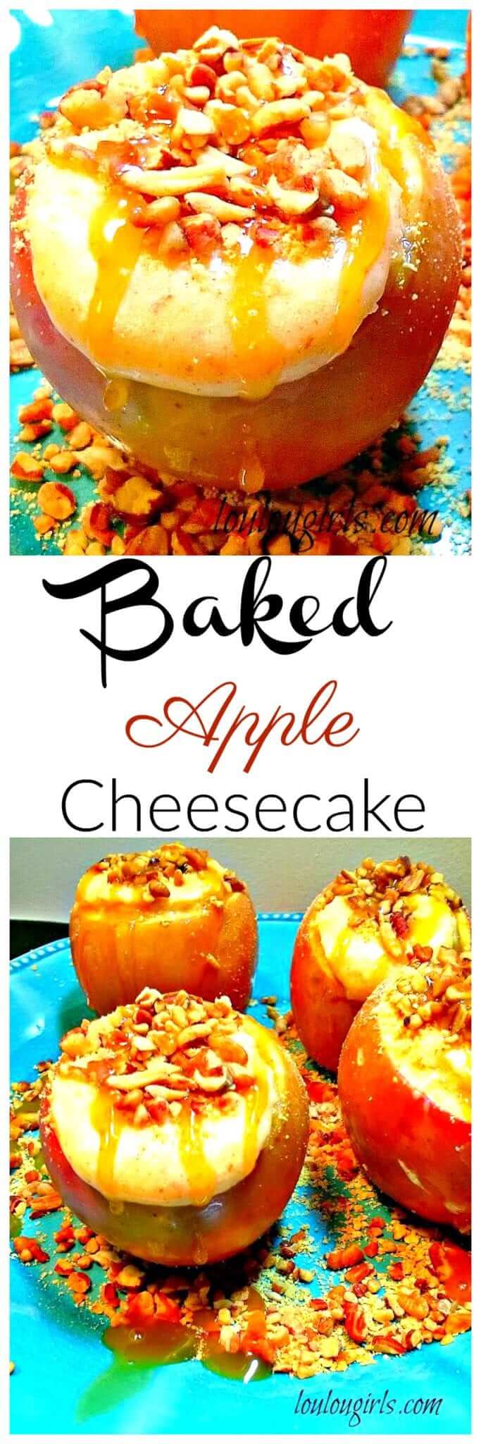 Baked Apple Cheesecake