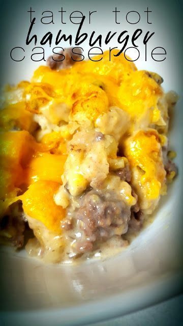 Tater Tot Hamburger Casserole