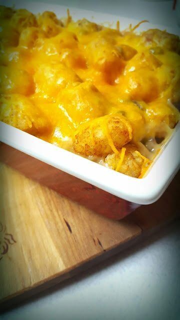 Tater Tot Hamburger Casserole