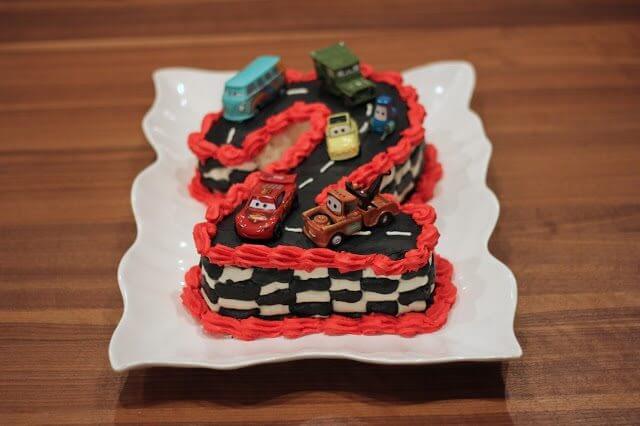 Disney's Cars Themed Cake