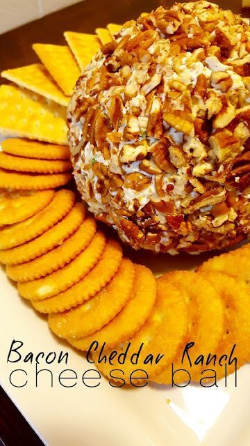 Bacon Cheddar Ranch Cheese Ball