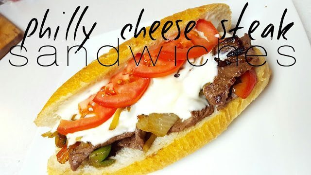 Philly Cheese Steak Sandwiches