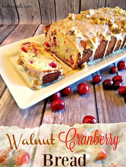Walnut Cranberry Bread