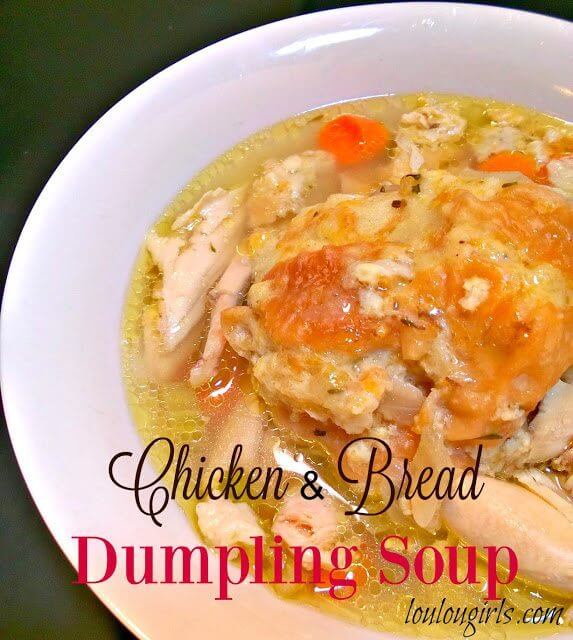 Chicken and Bread Dumpling Soup