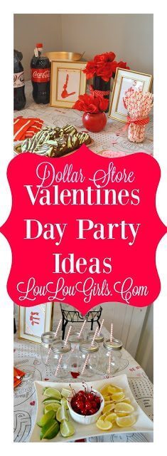 Dollar Store Valentines Party