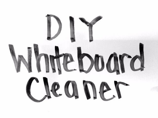   DIY Whiteboard Cleaner