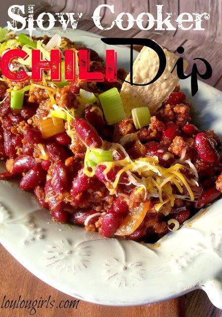 Slow Cooker Chili Dip