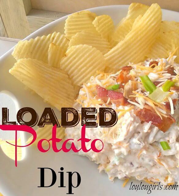 loaded baked potato dip