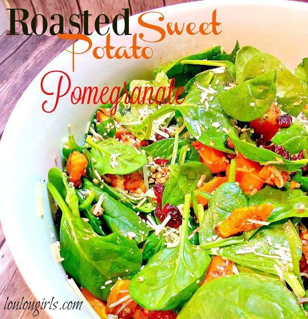 Sweet Potato and Pomegranate Salad