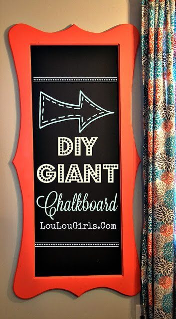 DIY Giant Chalkboard Tutorial