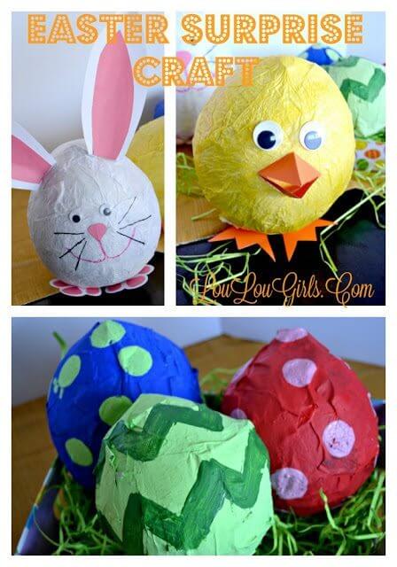 Easter Chicks and Bunny Crafts