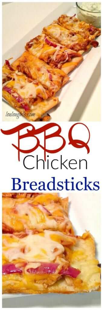 BBQ Chicken Breadsticks