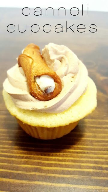 Cannoli Cupcakes