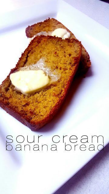 Sour Cream Banana Bread
