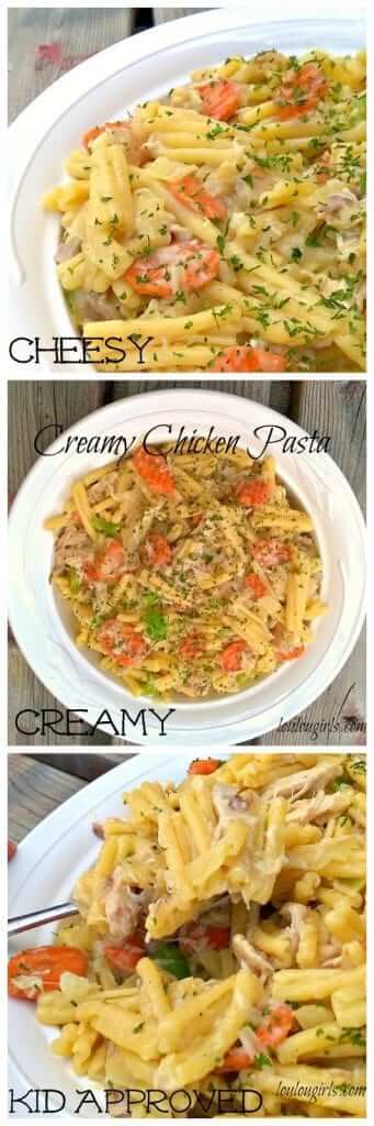 Creamy chicken pasta