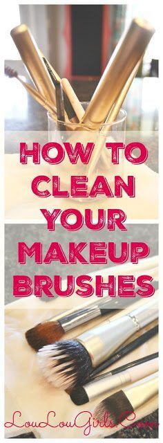 How to Clean Your Makeup Brushes