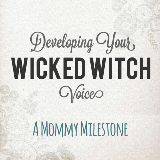 Developing Your Wicked Witch Voice