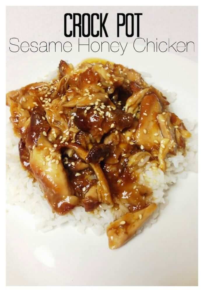 Sesame Honey Chicken Crock Pot