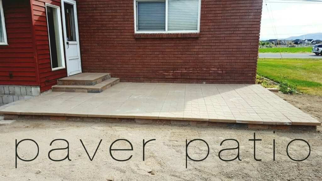 DIY Paver Patio