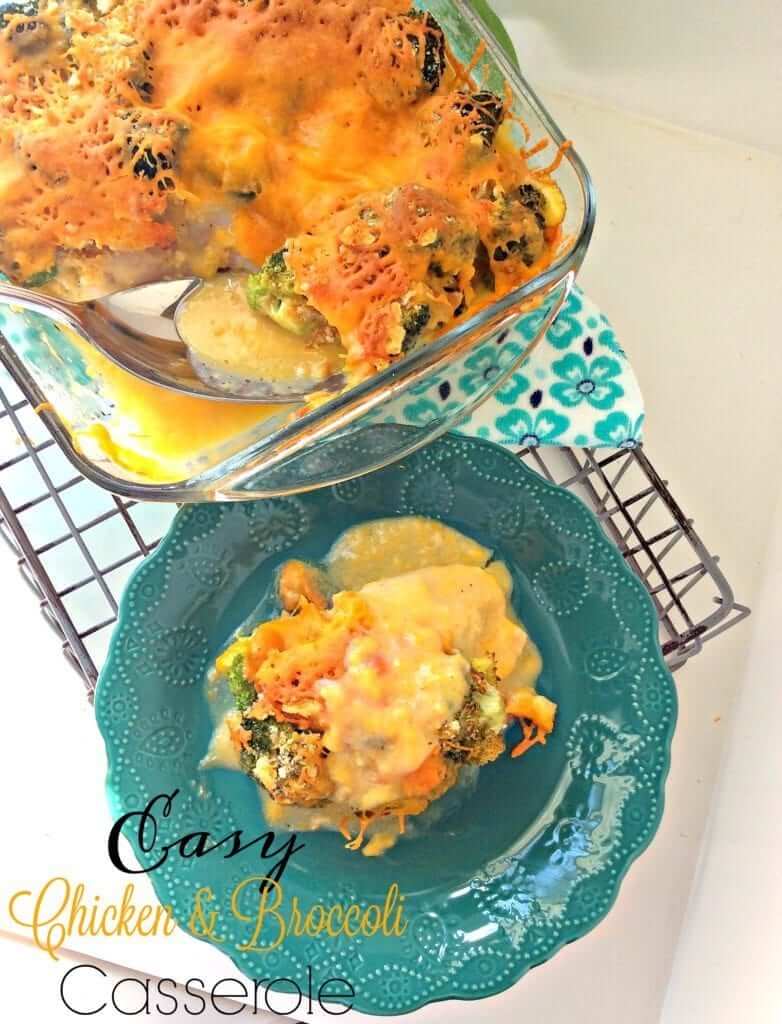 easy chicken and broccoli casserole