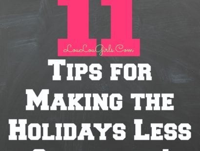 Tips for Making the Holidays Less Stressful