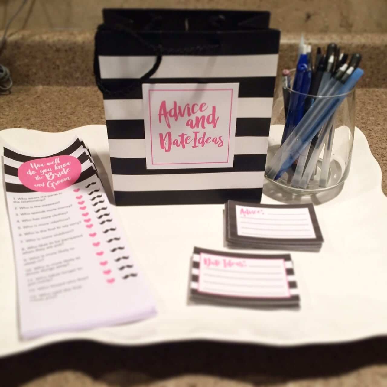 Kate Spade Inspired Bridal Shower