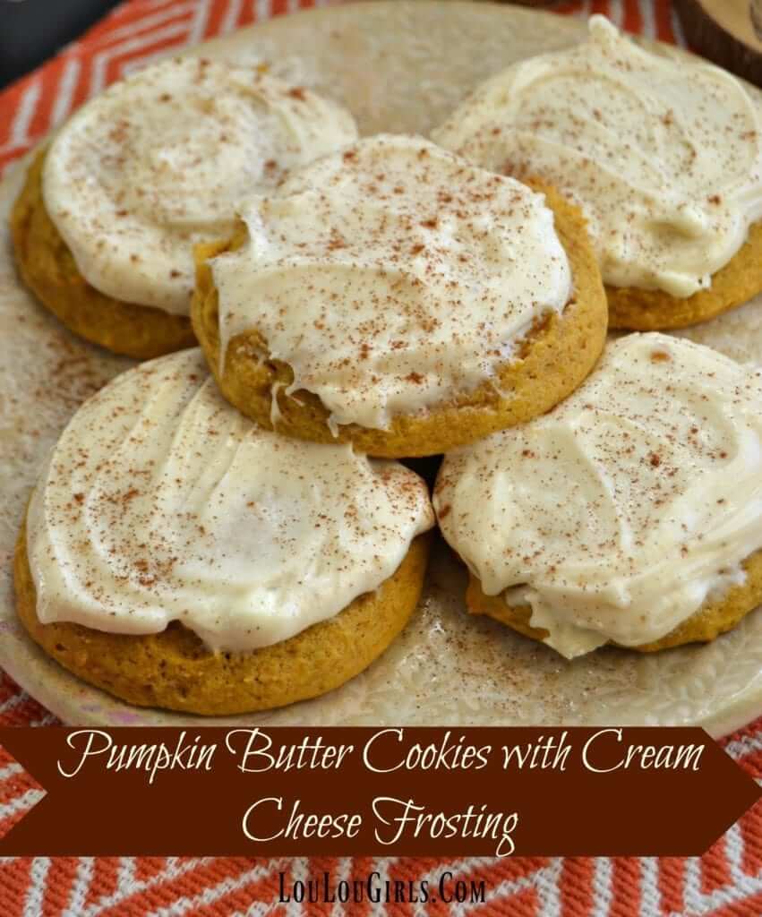 pumpkin butter cookies