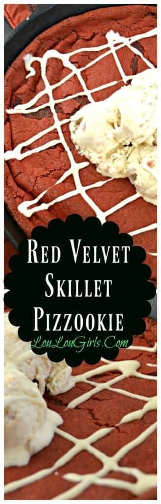 red-velvet-skillet-cookie-pizzookie-cream-cheese-white-chocolate-frosting-ice-cream-family-dessert