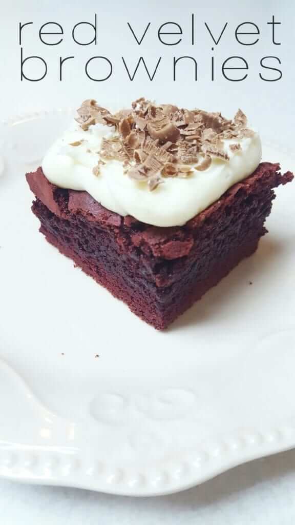 Red Velvet Brownies