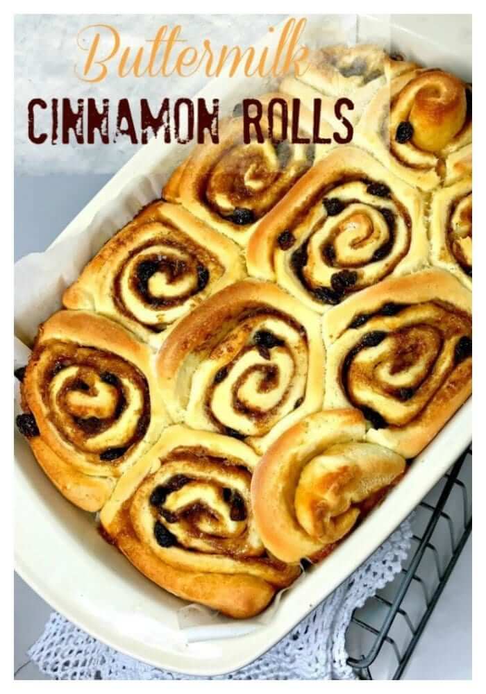 buttermilk cinnamon rolls