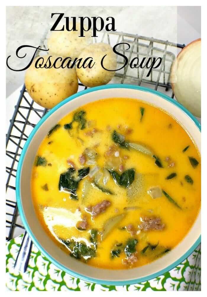 Zuppa Toscana Soup Olive Garden Inspired