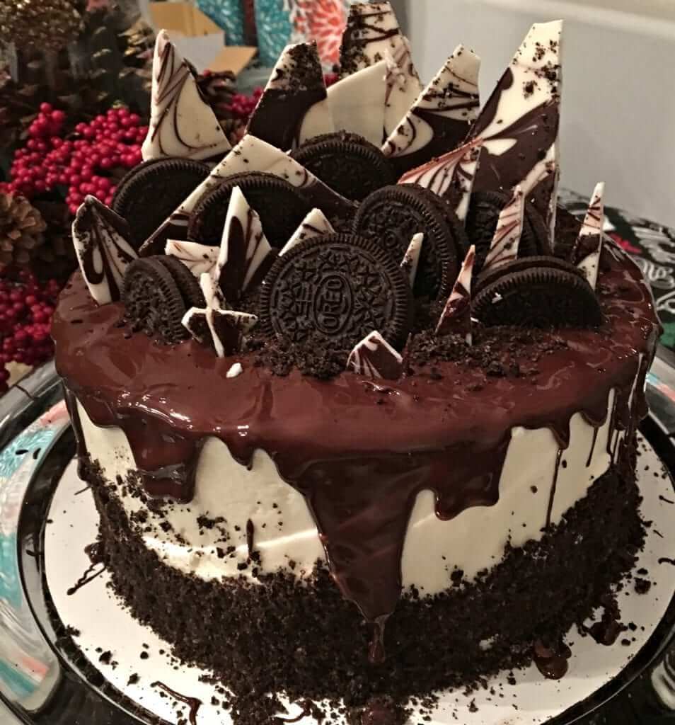 Oreo Avalanche Birthday cake