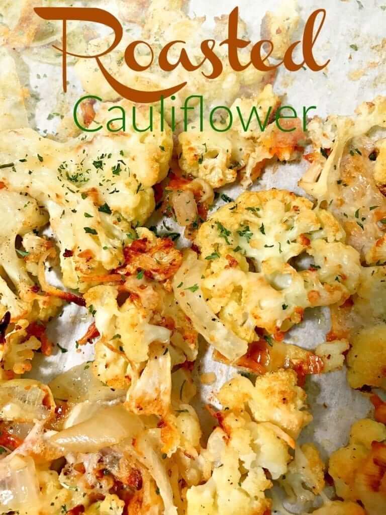 Easy Roasted Cauliflower