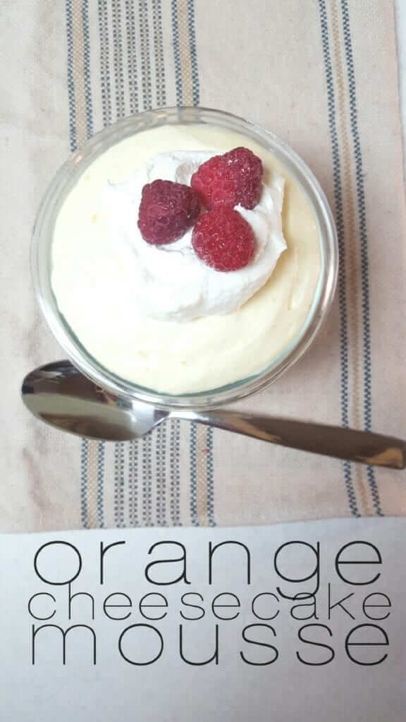 Orange Cheesecake Mousse