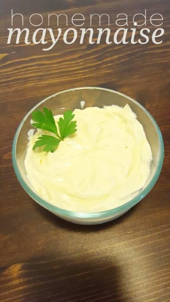 Homemade Mayonnaise