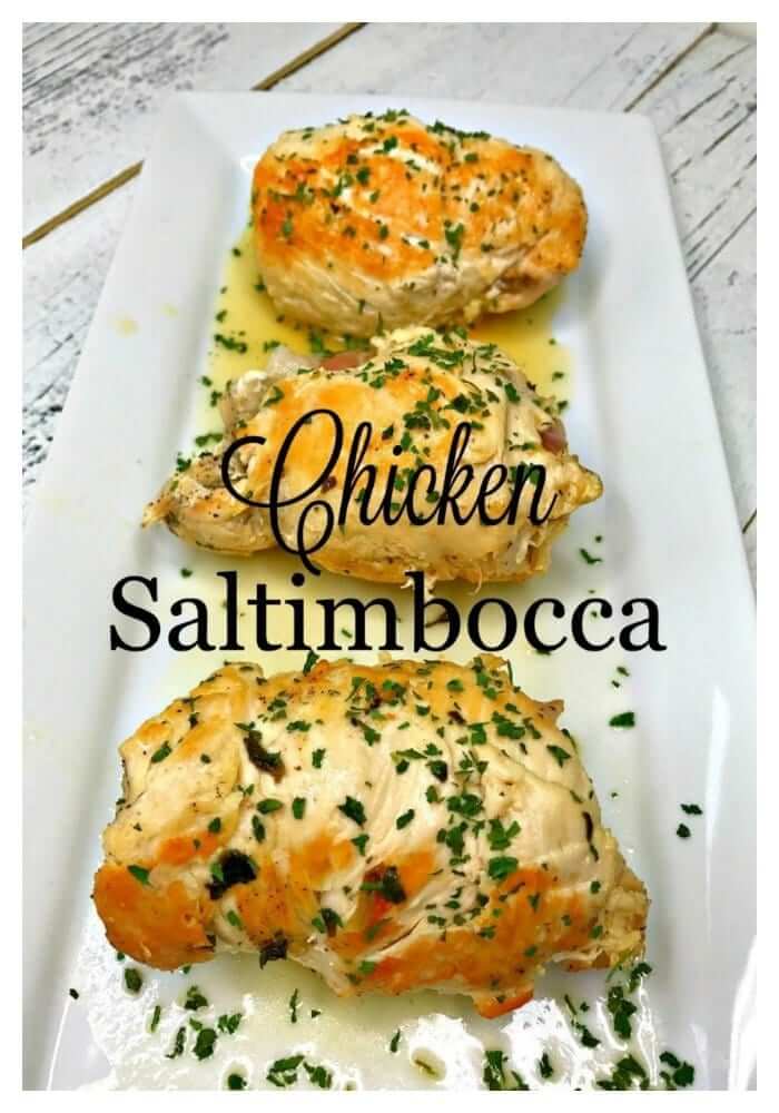 Rolled Chicken Saltimbocca